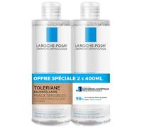 La Roche-Posay Toleriane Micellar Water for Sensitive Skin 400ml - Pack of 2