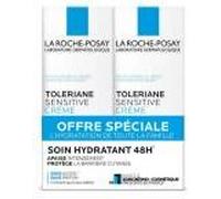 La Roche-Posay Toleriane Creme Soin Hydratant Apaisant Protecteur Sensitive 2x40ml