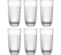 La Rochère Lot de 6 verres à jus Ouessant - 450 ml - Transparent