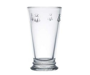 LA ROCHERE BEE FBA_43606701 Grand gobelet en verre, 10 oz, paquet de 6