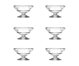 La Rochère Bol en verre sur pied Abeille 20 cl. lot de 6 Transparent