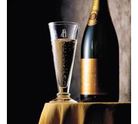 Flûte à champagne - ABEILLE - LAROCHÈRE - Verre pressé - 15 cl - 1 pièce