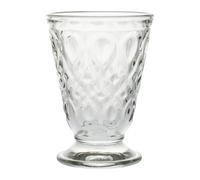 La Rochère Gobelet à Eau en Verre Pressé Lyonnais, 20 cl, Lot de 6