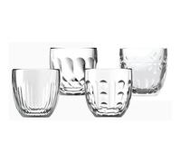 LA ROCHERE Lot de 4 gobelets expresso 10 cl - Troquet