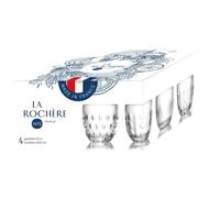 LA ROCHERE Lot de 4 Gobelets Troquet motifs