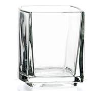 Verrine - LA ROCHERE - Kube - Verre pressé - 10 cL - lot de 6