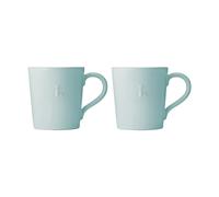 La Rochère Mugs en céramique Abeille 2 pièces Bleu