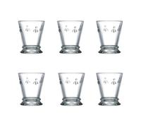 La Rochère Verre à boire Abeille 26 cl. lot de 6 Transparent