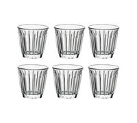 La Rochère Verre à expresso Zinc 10 cl. lot de 6 Transparent