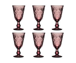 La Rochère Verre à vin Lyonnais 23 cl. lot de 6 Améthyste