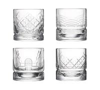 La Rochère Verre à whisky Dandy 4 pièces Transparent