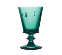 La Rochère Verre à vin Abeille 24 cl. lot de 6 Vert émeraude