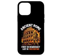 La Rome antique Première dans la démocratie Dernier dans la lutte contre les incendies romains Coque pour iPhone 12 mini
