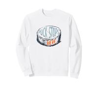 La rondelle de Jeu de Mots Amusante s'arrête Ici Sweatshirt