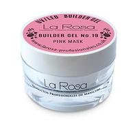 La Rosa - BUILDER - gel de montage rose pour lampes UV, gel de montage pour lampes UV - 30 ml, gel de montage pour ongles, UV/LED (Pink Mask)
