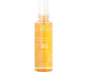 La Rosée Huile Solaire À L'Huile D'Abricot Bio IP30 Flacon Pompe 150ml