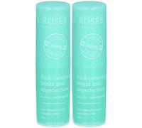 LA ROSÉE Stick correcteur teinté anti-imperfections rechargeable 2x5 g