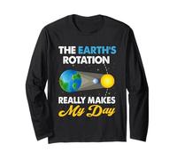 La Rotation de la Terre Rend Vraiment Mes Jours Science Manche Longue