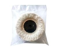 La Roue en Coton Polirapid est en Coton Extra Doux pour polir Tous Les matériaux 100 x 25 mm