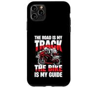 La Route est ma Piste Le vélo est Mon Guide Coque pour iPhone 11 Pro Max