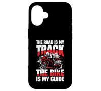 La Route est ma Piste Le vélo est Mon Guide Coque pour iPhone 16