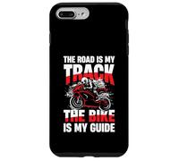 La Route est ma Piste Le vélo est Mon Guide Coque pour iPhone 7 Plus/8 Plus