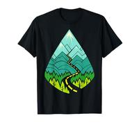 La Route Longue et sinueuse Passe Toujours au Printemps T-Shirt