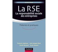 La RSE La responsabilité sociale des entreprises: Théories et pratiques