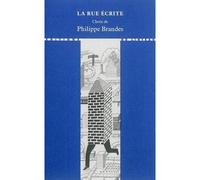 La rue écrite - Philippe Brandes - Du Linteau Eds - broché - Anthologie