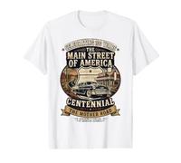 La Rue Principale de l'Amérique, Mother Road, Highway 66, centenaire T-Shirt Graphique avec Valeur