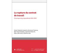 La rupture du contrat de travail
