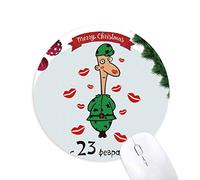 la russie embrasse soldat patten tapis de souris en caoutchouc de sapin de noël