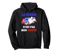la russie n'est pas mon ennemi non a la guerre mondiale Sweat à Capuche