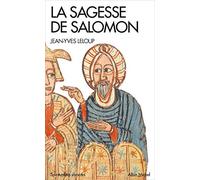 La Sagesse de Salomon