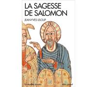 La Sagesse de Salomon – Les Éditions Albin Michel