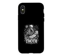 La Sagesse égyptienne de Thoth écrit éternité Occulte Coque pour iPhone X/XS
