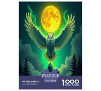 La Sagesse est Hibou Puzzle 1000 Pièces Educa Divertissement Créatif De l'art De La Décoration Animaux colorés Jeu Éducatif Challenge Toy Adultes Et Enfants À Partir De 14 Ans 38x26cm/1000pcs