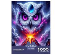 La Sagesse est Hibou Puzzle 1000 Pièces Educa Divertissement Créatif Décoration Intérieure Dessin animé Animaux colorés Jeu Éducatif Challenge Toy Adultes & Enfants des 14 Ans 38x26cm/1000pcs
