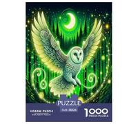 La Sagesse est Hibou Puzzle 1000 Pièces Educa Jeu D'Intelligence Décoration Intérieure Dessin animé Animaux colorés Jeu Éducatif Challenge Toy Adultes & Enfants des 14 Ans 38x26cm/1000pcs