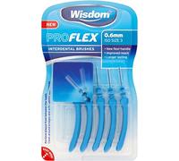La Sagesse Pro Flex Brosse interdentaire - 0,60 mm Bleu - 5 pinceaux par lot