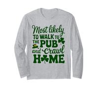 La Saint-Patrick est la plus susceptible de marcher au pub et de ramper à la maison Manche Longue