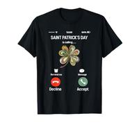 La Saint-Patrick Nous Appelle I Have to Go Lucky Shamrock T-Shirt