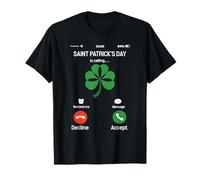La Saint-Patrick Nous Appelle Je Dois Avoir de la Chance Leprechaun T-Shirt