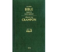 La Sainte Bible, Crampon