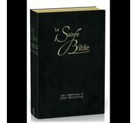 La Sainte Bible - Nouvelle Édition De Genève 1979, Couverture Souple, Fibrocuir, Tranches Or, Noir