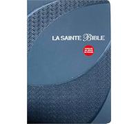 La Sainte Bible Segond 1910 - Brun, similicuir, souple, tranches or, onglets, Paroles de Jésus en ro