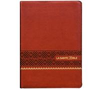 La Sainte Bible Segond 1910 - Marron, similicuir, gros caractères, souple