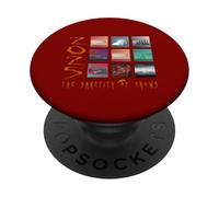 La sainteté des Corbeaux Couvre 2025 PopSockets PopGrip Adhésif