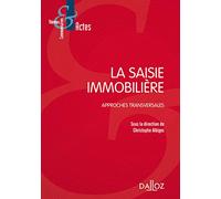 La saisie immobilière - Approches transversales