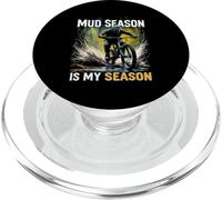 LA Saison DE LA Boue EST MA Saison. Aventure à vélo PopSockets PopGrip pour MagSafe